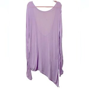 PrAna Lavender Lilac Olsen Yoga Workout Long Sleeve Top